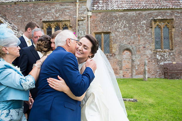 Pretty English Wedding at Home by Lily and Frank Photography // onefabday.com