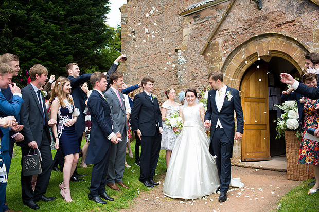 Pretty English Wedding at Home by Lily and Frank Photography // onefabday.com