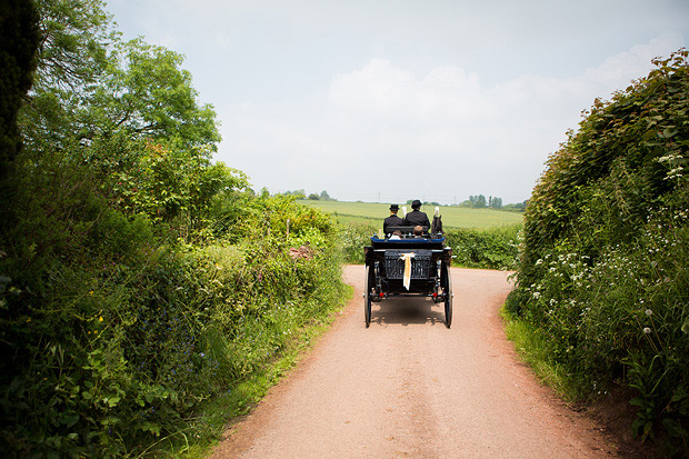 Pretty English Wedding at Home by Lily and Frank Photography // onefabday.com