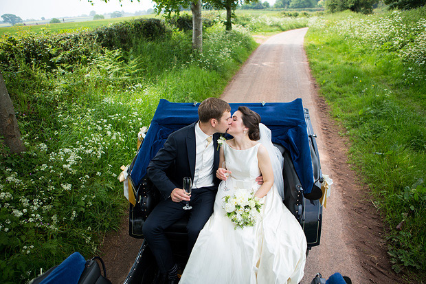 Pretty English Wedding at Home by Lily and Frank Photography // onefabday.com