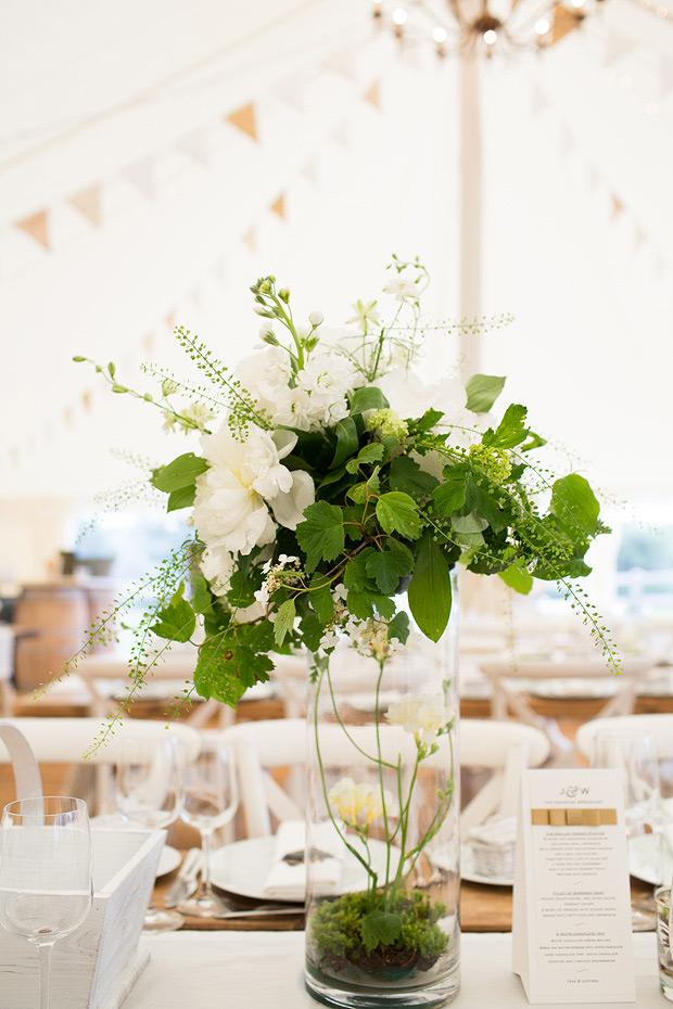 Pretty English Wedding at Home by Lily and Frank Photography // onefabday.com