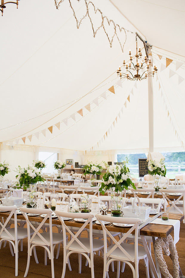 Pretty English Wedding at Home by Lily and Frank Photography // onefabday.com