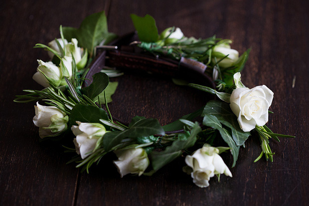 Pretty English at Home Wedding by Lily and Frank Photography // onefabday.com