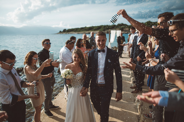 Nautical Croatia Wedding by Katja and Simon // onefabday.com