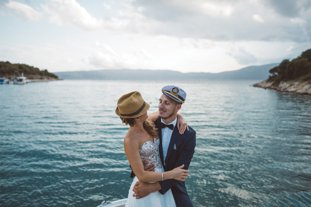 Nautical Croatia Wedding by Katja and Simon // onefabday.com