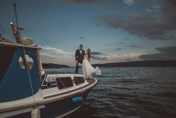 Nautical Croatia Wedding by Katja and Simon // onefabday.com