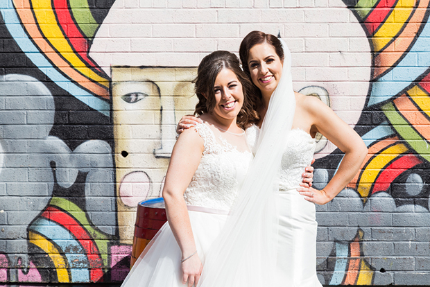 A Chic City Real Weddings Celebration by Nicolette Spelic - Karen & Emma // onefabday.com