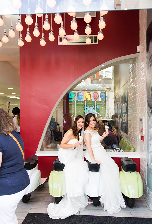 A Chic City Real Weddings Celebration by Nicolette Spelic - Karen & Emma // onefabday.com