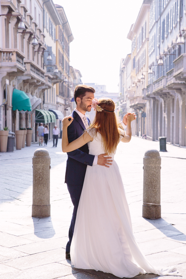 A Show Stopping Romance Real Weddings in Italy // onefabday.com