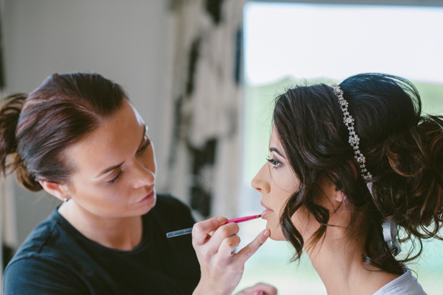 A Prettys and purple Orange Tree House wedding by Francis Meaney Photography // onefabday.com