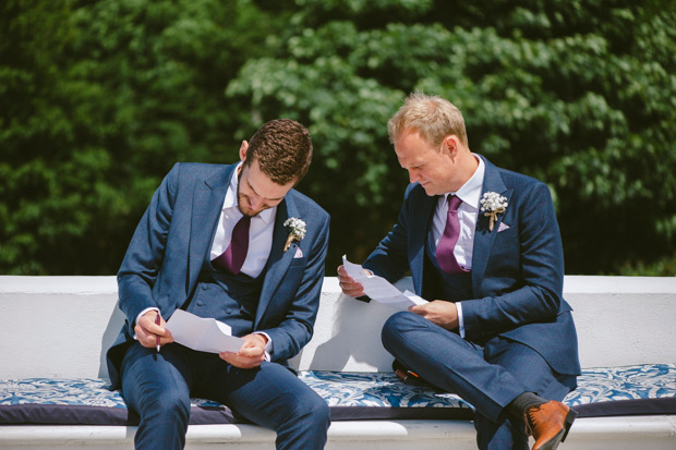 A Prettys and purple Orange Tree House wedding by Francis Meaney Photography // onefabday.com