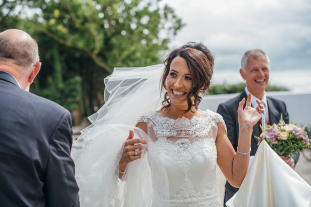 A Prettys and purple Orange Tree House wedding by Francis Meaney Photography // onefabday.com