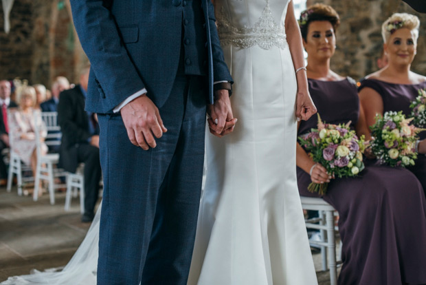 Pretty purple wedding at The Orange Tree by Francis Meaney Photography // onefabday.com