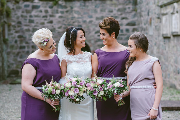 Pretty purple wedding at The Orange Tree by Francis Meaney Photography // onefabday.com