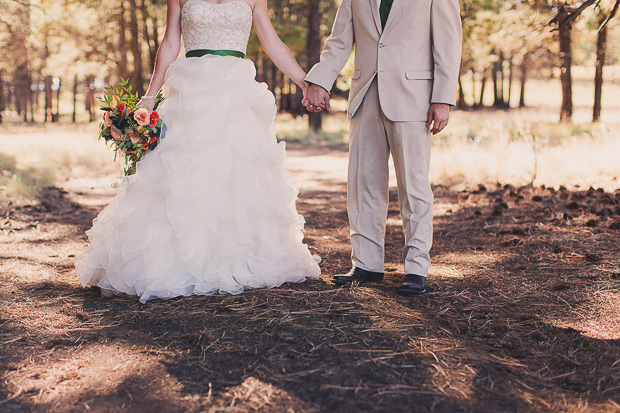 Rustic Texas secret wedding by Mike Olbinski Photography // onefabday.com