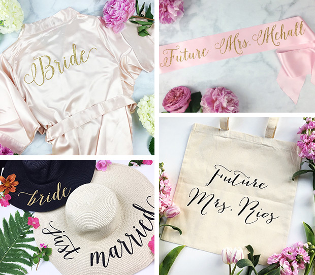 Pretty wedding, hen party and bridal shower finds from Shades of Pink // onefabday.com