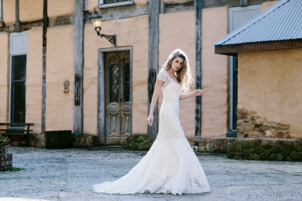 Trumpet from Anna Campbell wedding dresses 2016 |  see the rest of the collection on onefabday.com