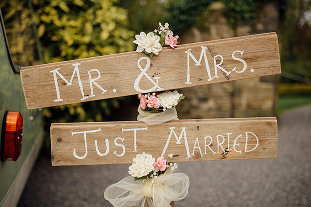 A Very Vintage Floral and Pastel Wedding at Virginia Park Lodge, Ireland // onefabday.com