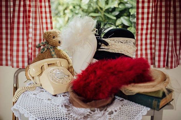 A Very Vintage Floral and Pastel Wedding at Virginia Park Lodge, Ireland // onefabday.com 