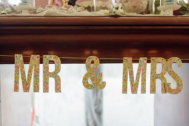 A Very Vintage Floral and Pastel Wedding at Virginia Park Lodge, Ireland // onefabday.com