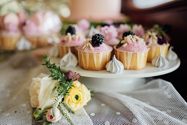 A Very Vintage Floral and Pastel Wedding at Virginia Park Lodge, Ireland // onefabday.com 