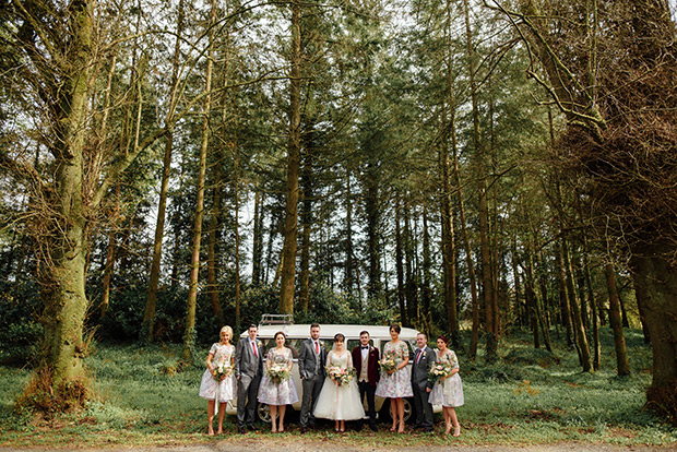 A Very Vintage Floral and Pastel Wedding at Virginia Park Lodge, Ireland // onefabday.com 