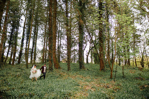 A Very Vintage Floral and Pastel Wedding at Virginia Park Lodge, Ireland // onefabday.com 