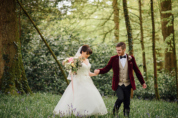 A Very Vintage Floral and Pastel Wedding at Virginia Park Lodge, Ireland // onefabday.com 