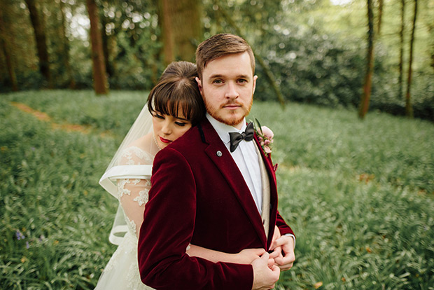 A Very Vintage Floral and Pastel Wedding at Virginia Park Lodge, Ireland // onefabday.com 