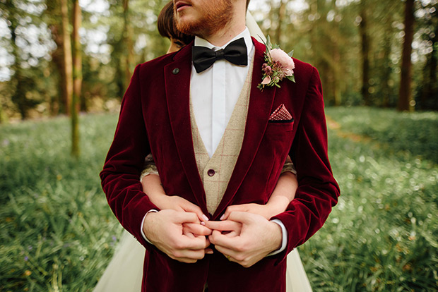 A Very Vintage Floral and Pastel Wedding at Virginia Park Lodge, Ireland // onefabday.com 