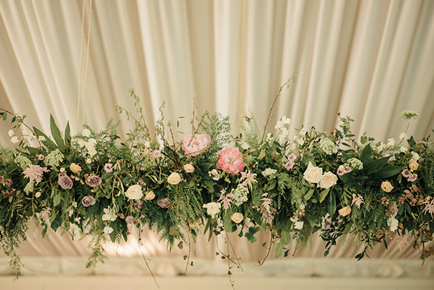 A Very Vintage Floral and Pastel Wedding at Virginia Park Lodge, Ireland // onefabday.com 