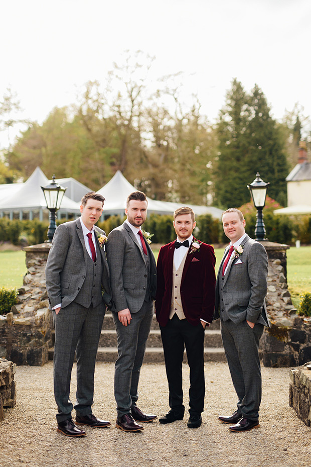 A Very Vintage Floral and Pastel Wedding at Virginia Park Lodge, Ireland // onefabday.com 