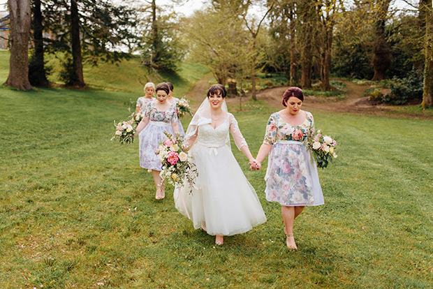 A Very Vintage Floral and Pastel Wedding at Virginia Park Lodge, Ireland // onefabday.com 