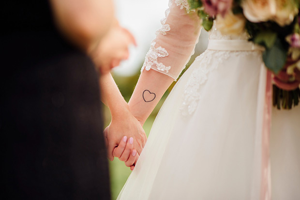 A Very Vintage Floral and Pastel Wedding at Virginia Park Lodge, Ireland // onefabday.com 