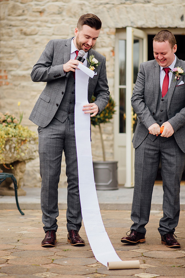 A Very Vintage Floral and Pastel Wedding at Virginia Park Lodge, Ireland // onefabday.com 