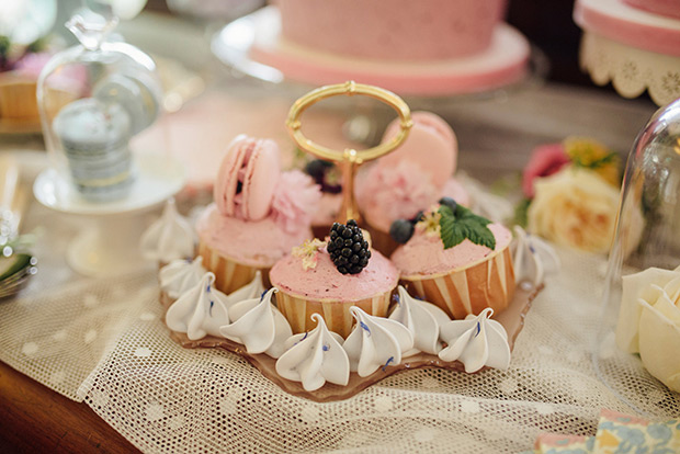 A Very Vintage Floral and Pastel Wedding at Virginia Park Lodge, Ireland // onefabday.com