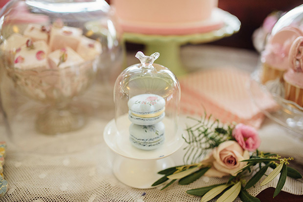 A Very Vintage Floral and Pastel Wedding at Virginia Park Lodge, Ireland // onefabday.com 