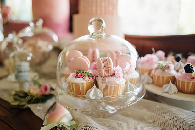 A Very Vintage Floral and Pastel Wedding at Virginia Park Lodge, Ireland // onefabday.com