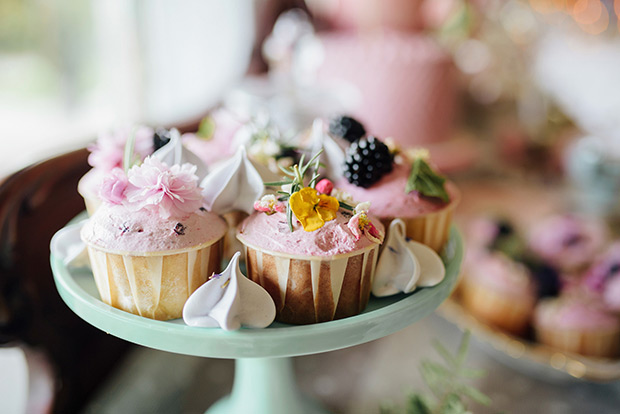 A Very Vintage Floral and Pastel Wedding at Virginia Park Lodge, Ireland // onefabday.com 