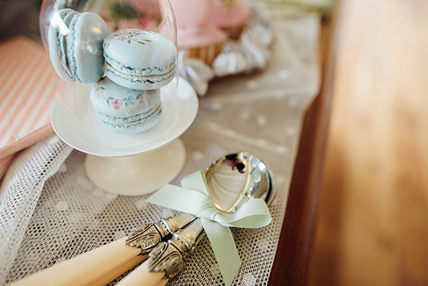 A Very Vintage Floral and Pastel Wedding at Virginia Park Lodge, Ireland // onefabday.com 