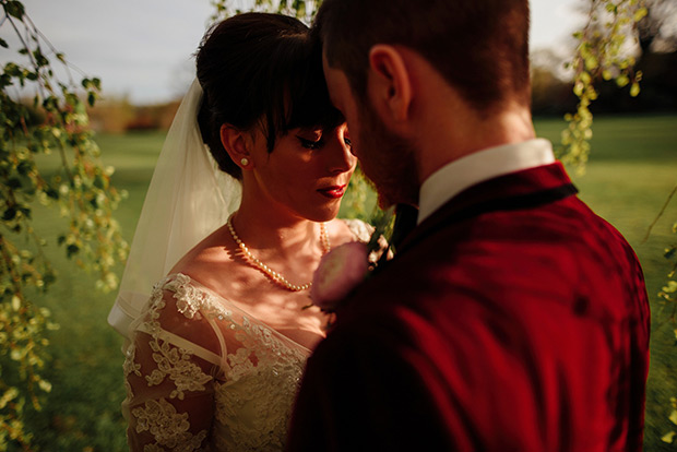 A Very Vintage Floral and Pastel Wedding at Virginia Park Lodge, Ireland // onefabday.com 