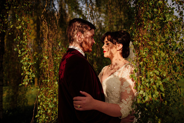 A Very Vintage Floral and Pastel Wedding at Virginia Park Lodge, Ireland // onefabday.com 