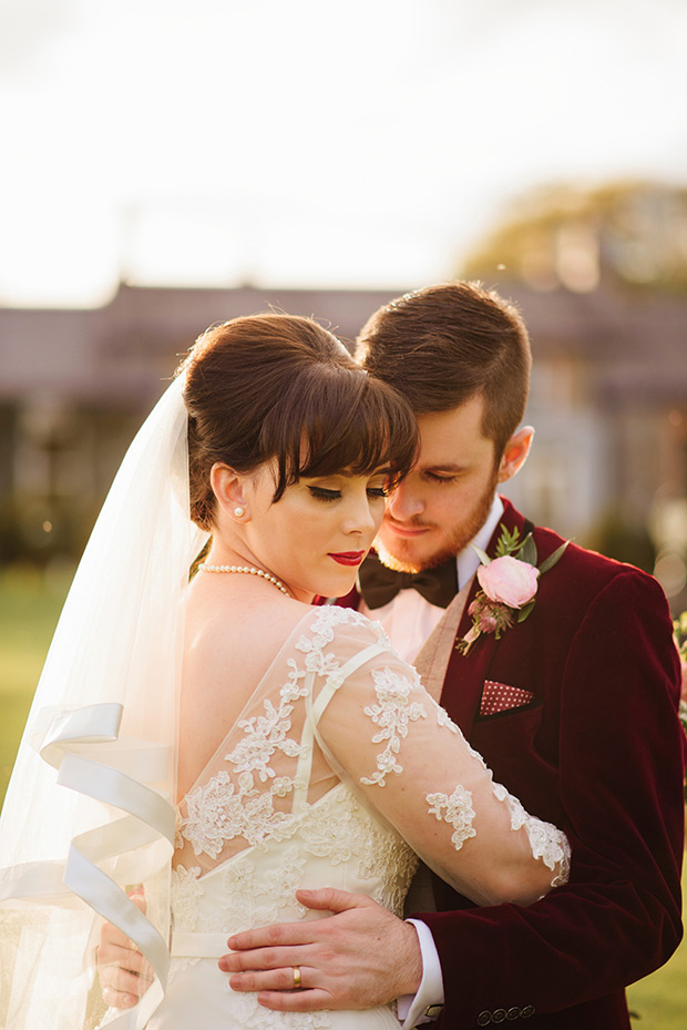 A Very Vintage Floral and Pastel Wedding at Virginia Park Lodge, Ireland // onefabday.com 