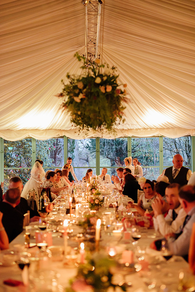 A Very Vintage Floral and Pastel Wedding at Virginia Park Lodge, Ireland // onefabday.com 