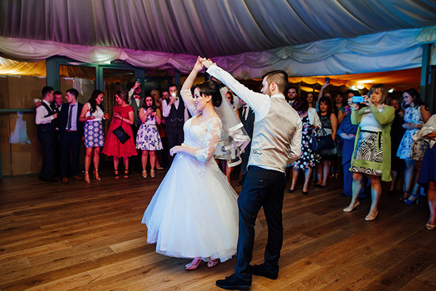 A Very Vintage Floral and Pastel Wedding at Virginia Park Lodge, Ireland // onefabday.com 