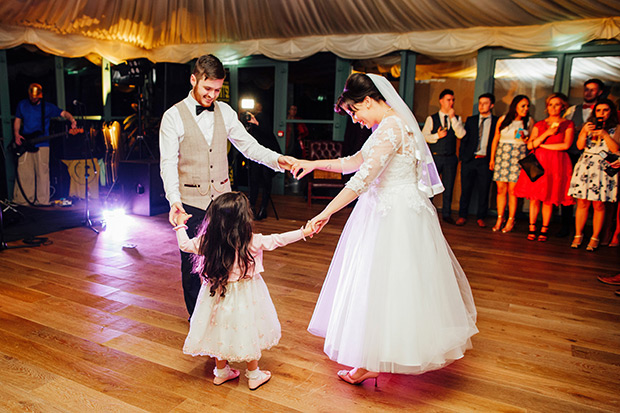 A Very Vintage Floral and Pastel Wedding at Virginia Park Lodge, Ireland // onefabday.com 