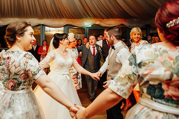 A Very Vintage Floral and Pastel Wedding at Virginia Park Lodge, Ireland // onefabday.com 