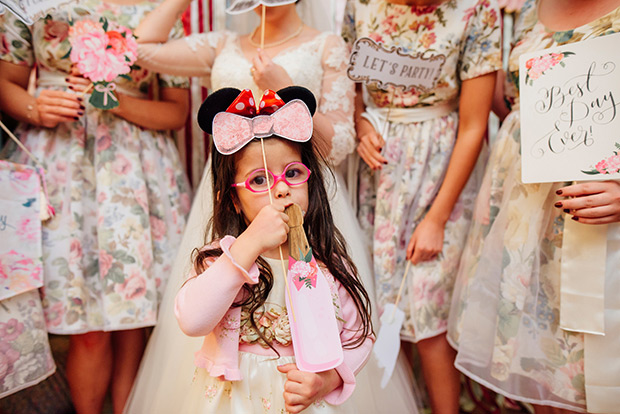 A Very Vintage Floral and Pastel Wedding at Virginia Park Lodge, Ireland // onefabday.com 