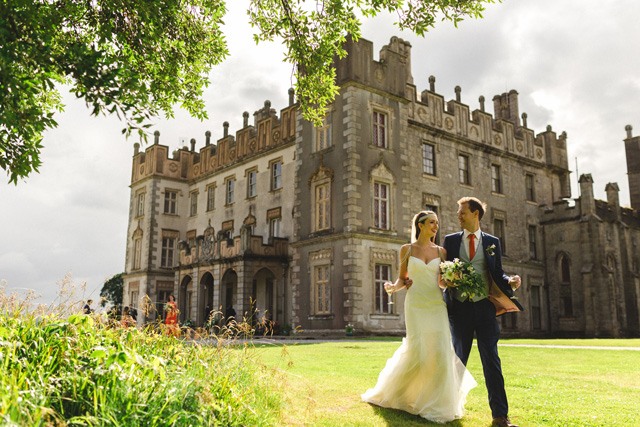 Glam real wedding at Borris House by Frain Photo // onefabday.com