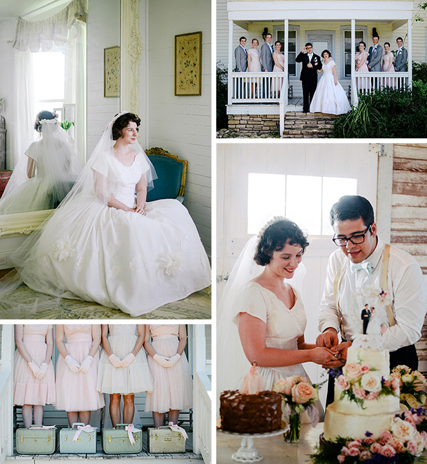 Authentic Vintage Wedding at Rachel Ashwell's The Prairie // onefabday.com